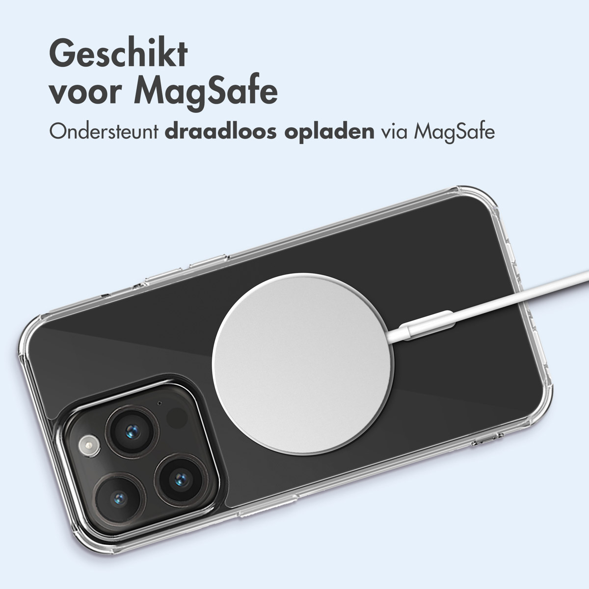 IMOSHION Protective COVER per iPhone 14 Pro Max, Trasparente