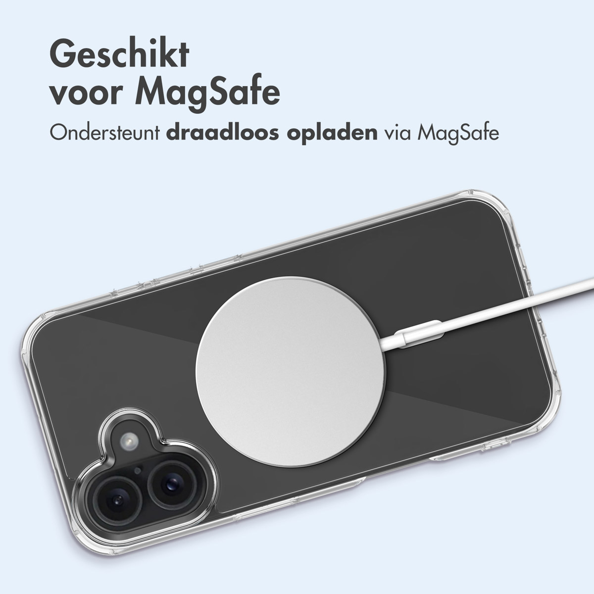 IMOSHION Protective COVER per iPhone 16, Trasparente