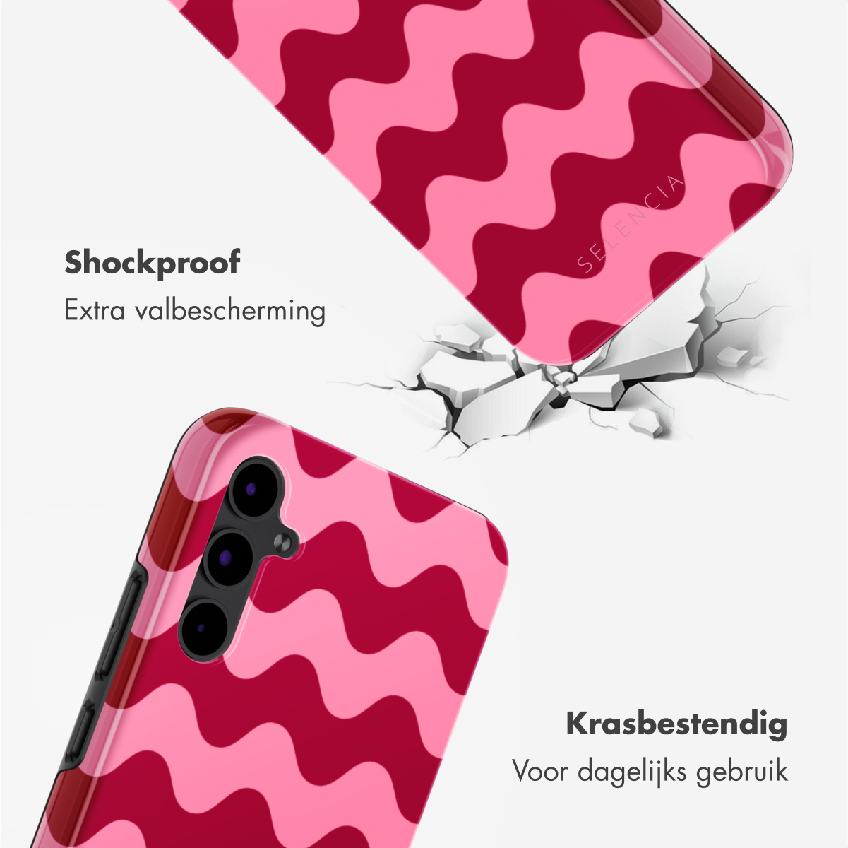 SELENCIA Vivid COVER per Samsung Galaxy A34 (5G), Multicolore