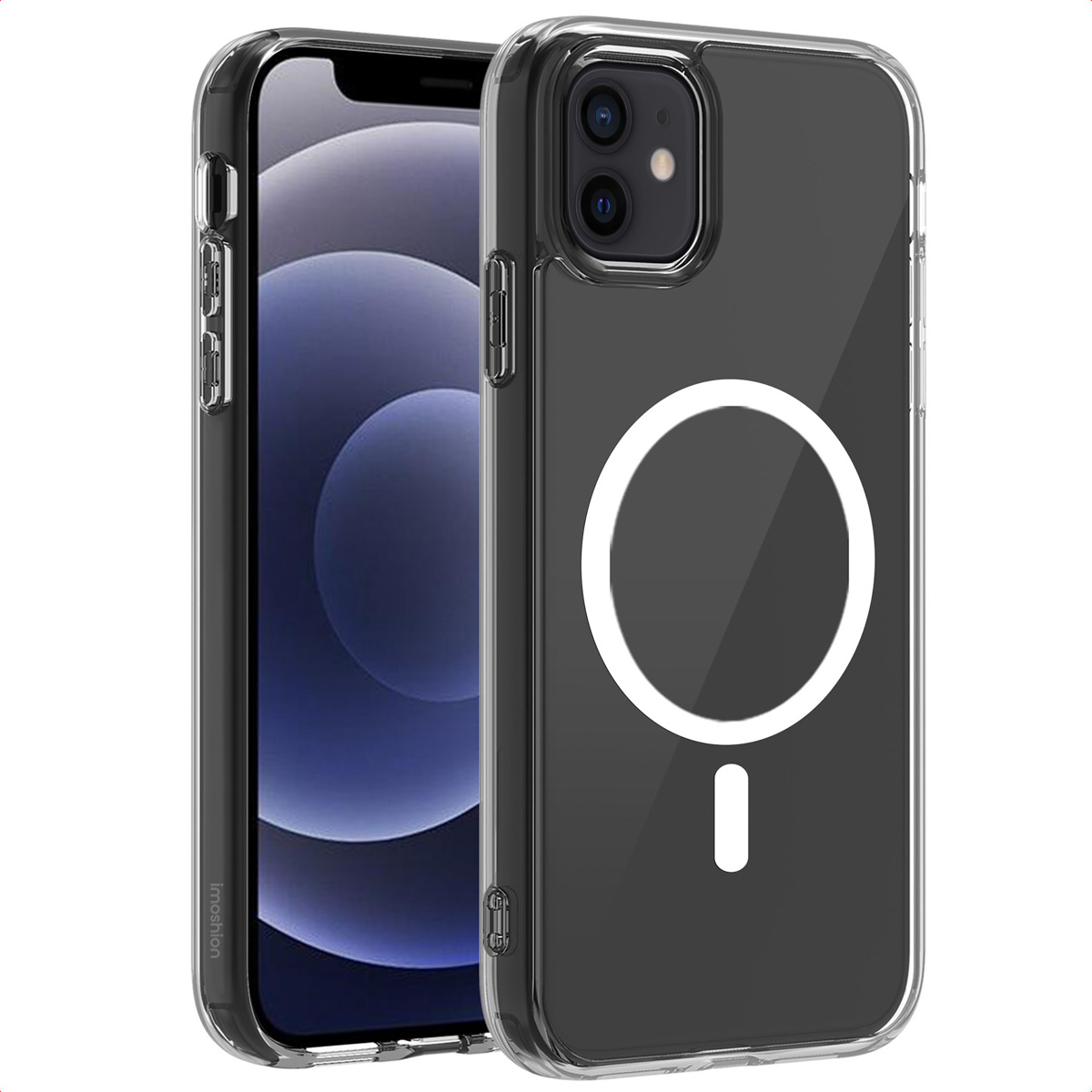 IMOSHION Protective COVER per iPhone 12/ iPhone 12 Pro, Trasparente