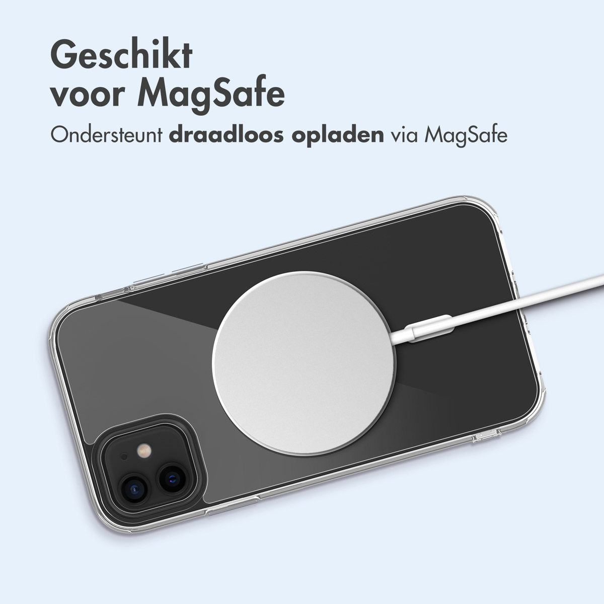 IMOSHION Protective COVER per iPhone 12/ iPhone 12 Pro, Trasparente