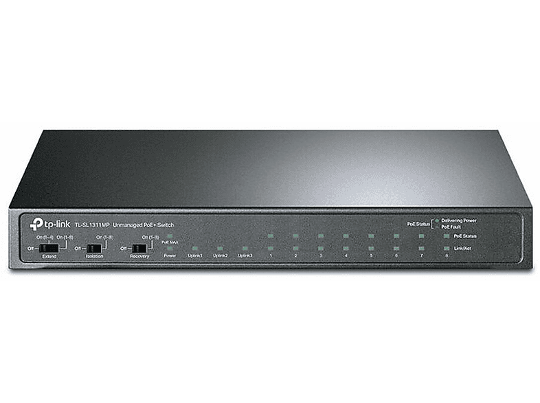 TP-LINK TL-SL1311MP 10 Switch Siyah