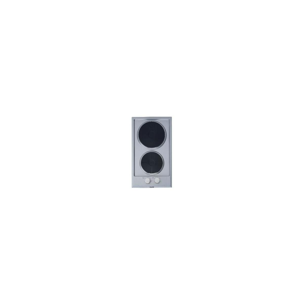 BEKO HDCE 32201 X PIASTRA ELETTRICA, 2 zone di cottura, dimensioni: L 288 mm, P 510 mm, piano in Acciaio inossidabile, Acciaio inox