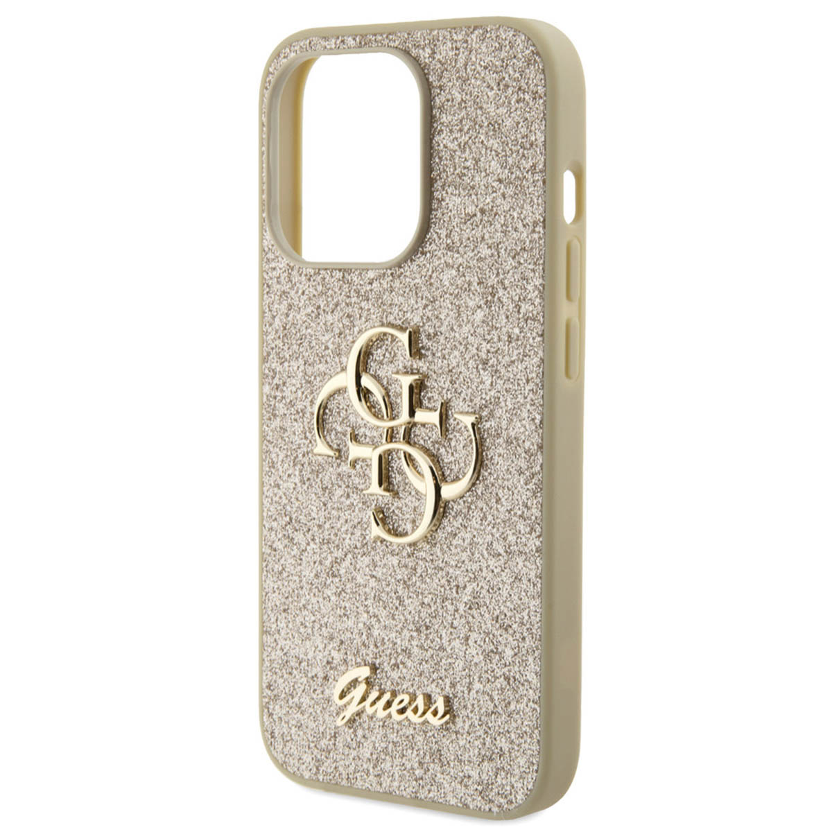 GUESS Custodia COVER MAGSAFE per Apple iPhone 15 Pro, Oro