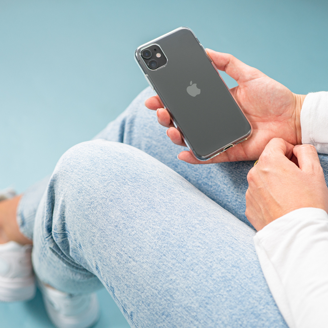 Funda para móvil - IMOSHION Trasera Flexible Softcase, Compatible con Samsung Samsung Galaxy A32 (5G), Transparente