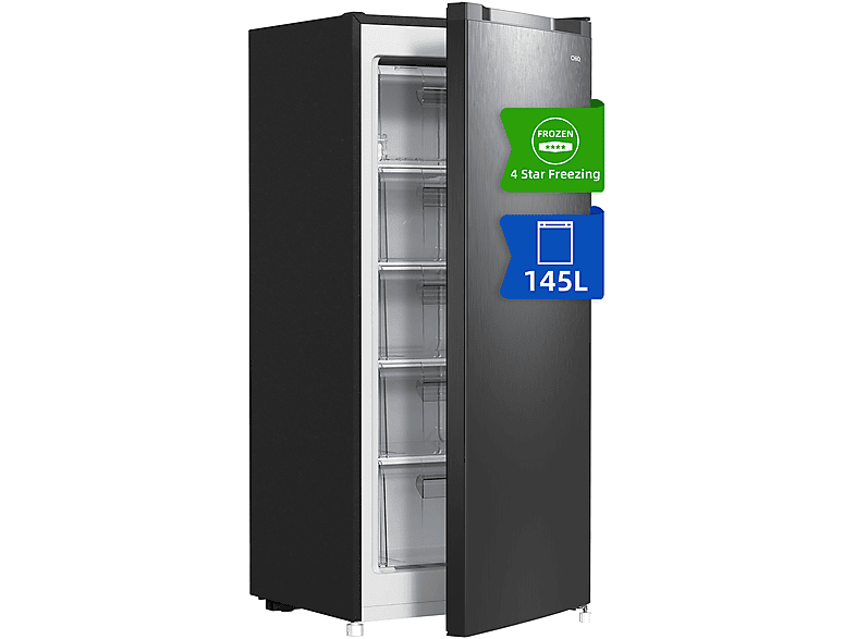CHIQ FSD160D4E GEFRIERSCHRANK (E, 126 cm hoch)