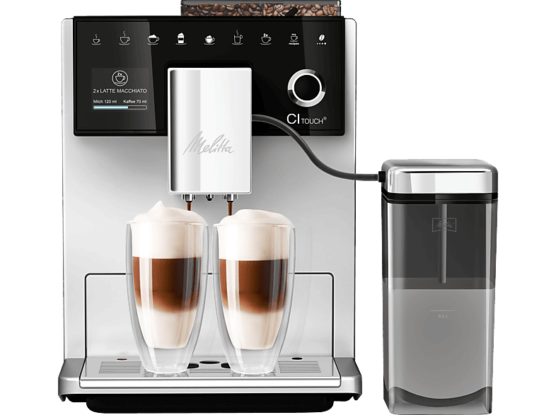 MELITTA CI Touch Kaffeevollautomat silber