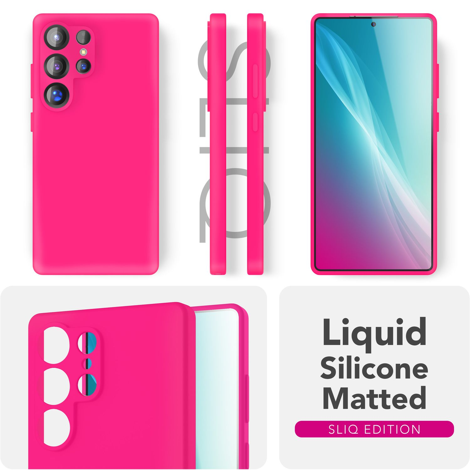 Verpackung für Displayschutzfolie mit Telefonillustration und den Worten "BROTECT Screen Protector".