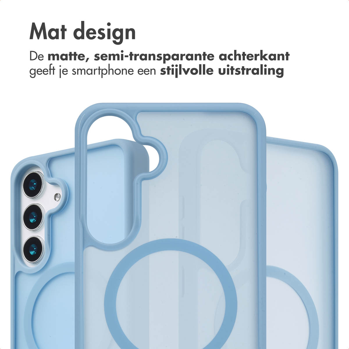 IMOSHION Guard Backcover COVER per Samsung Samsung Galaxy S25, Azzurro