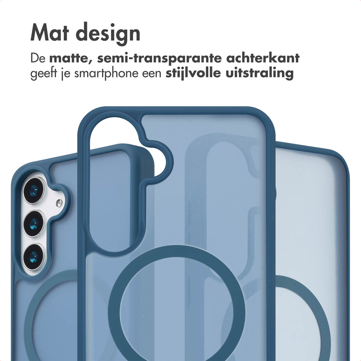 IMOSHION Guard Backcover COVER per Samsung Samsung Galaxy S25, Blu scuro