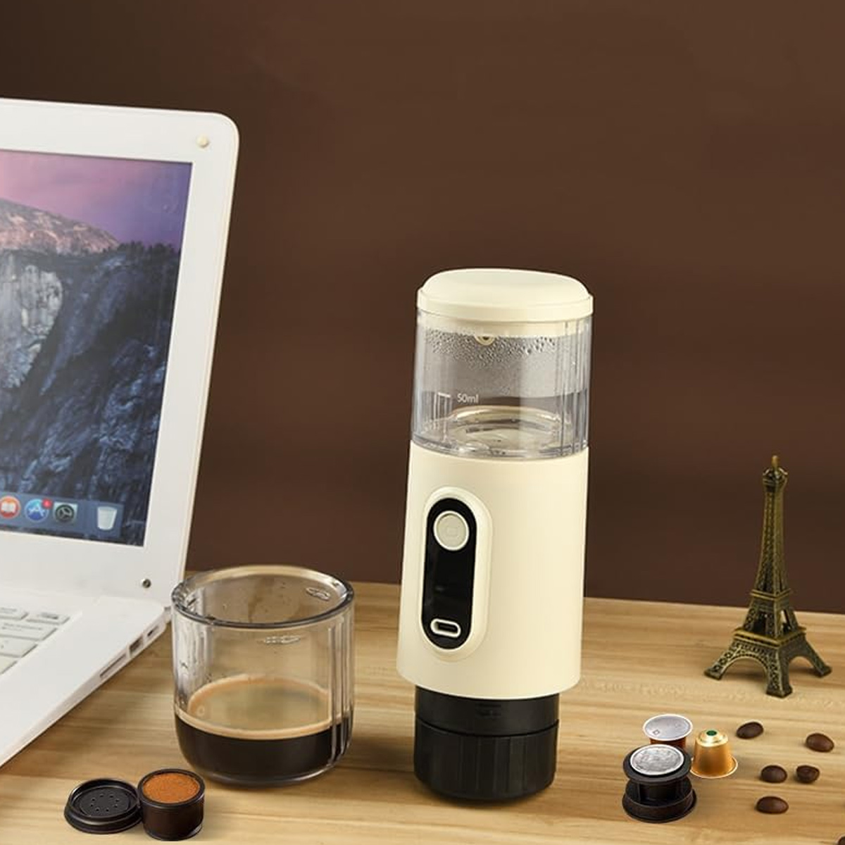 ELKUAIE Faltbar, Kompakt, Robust Kaffeemaschine Not available