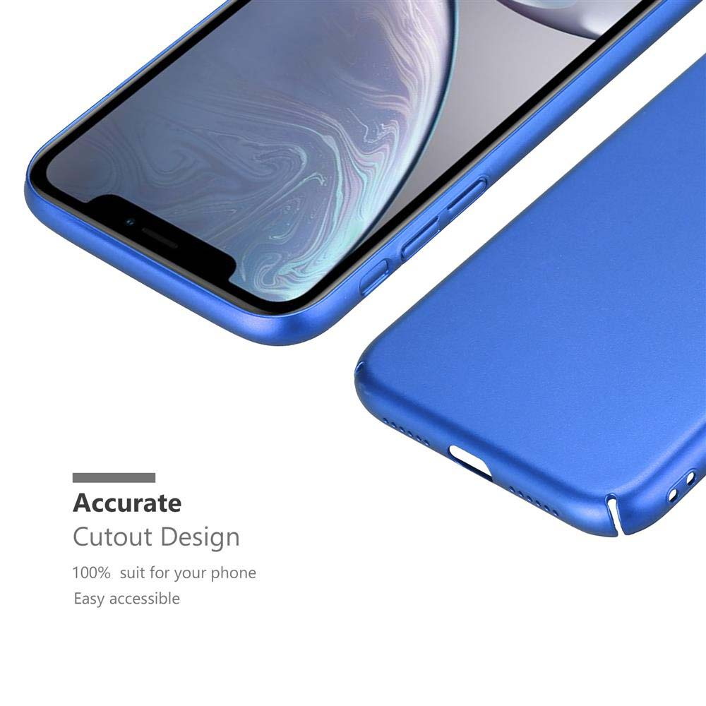 Eine schwarze Handyhülle auf einem Tisch, mit einer Federgrafik und den Worten 'Ultra Slim, Light Weight Design'.