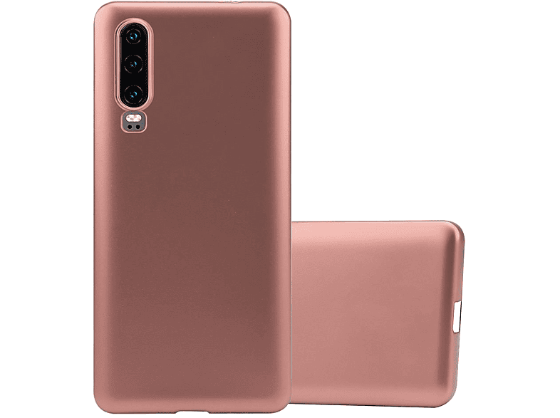 Funda - CADORABO Funda protectora de silicona, Compatible con Huawei P30 LITE, LIQUID LILA CLARO