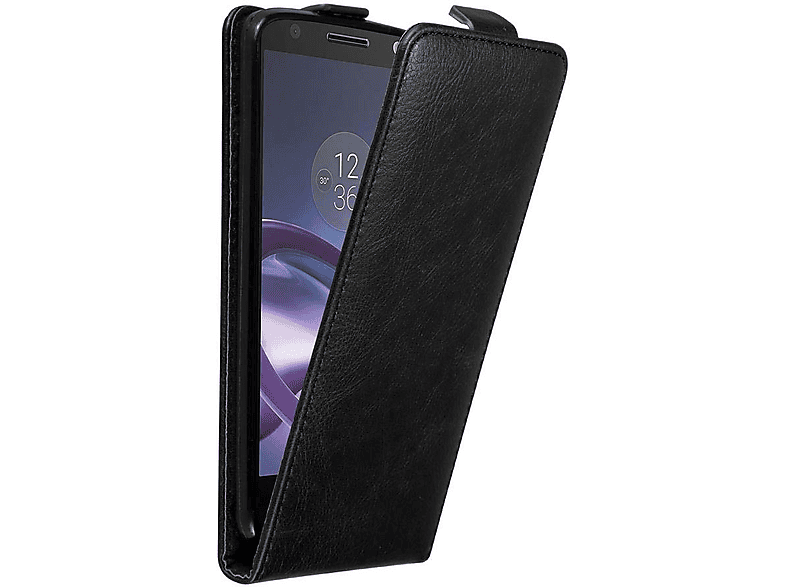 CADORABO Custodia Con Chiusura Magnetica E Design A Ribalta Fronte Copertina Motorola Moto Z Rosso Mela 77215031