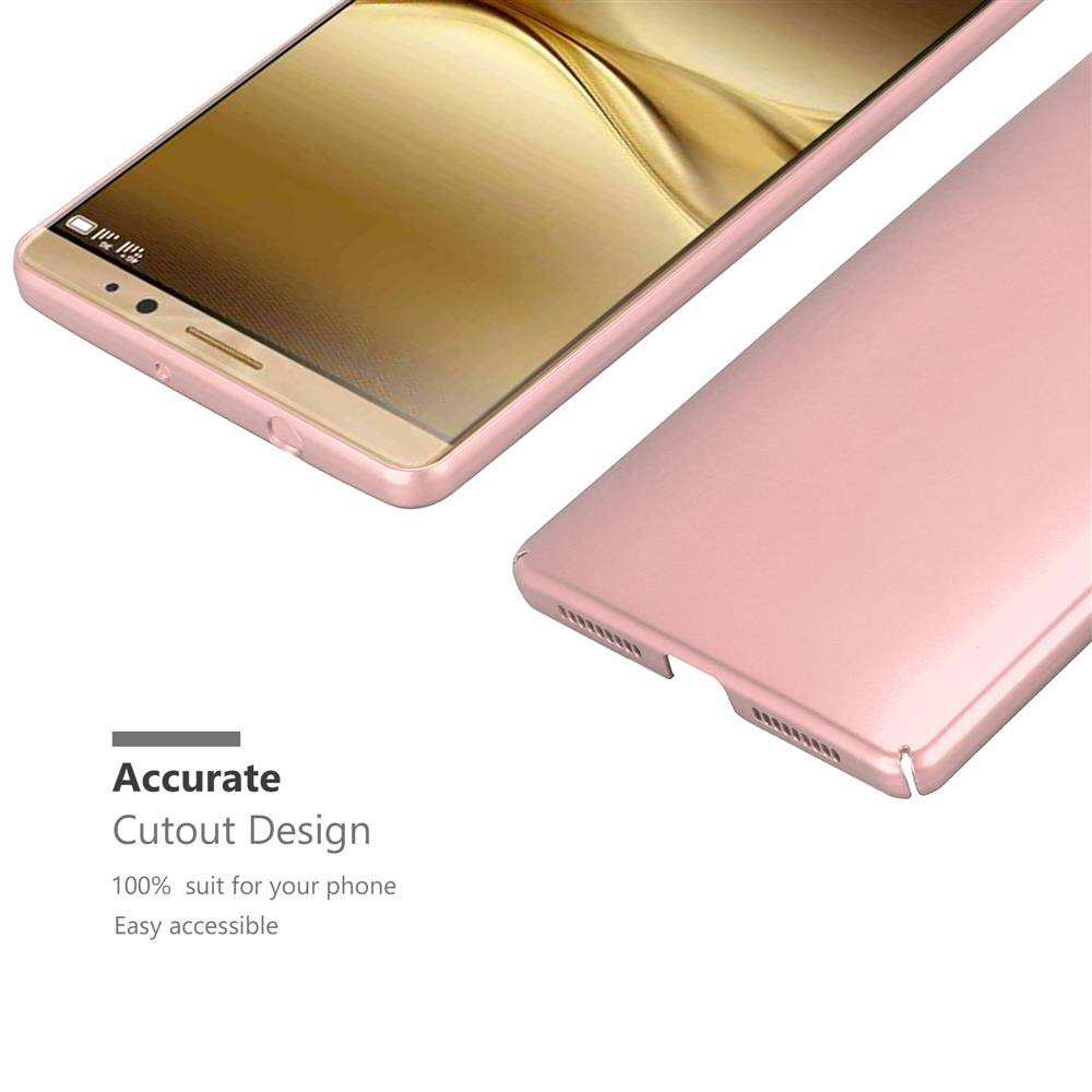 Se muestra un teléfono en una funda rosa. La funda está cortada con precisión. El teléfono está al lado de la funda.