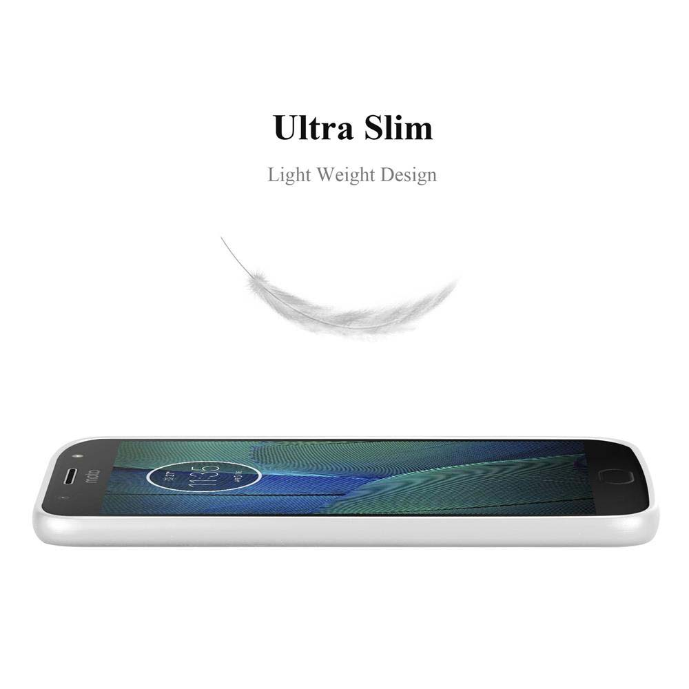 Telefono bianco su sfondo bianco. Il testo in alto recita 'Ultra Slim'.