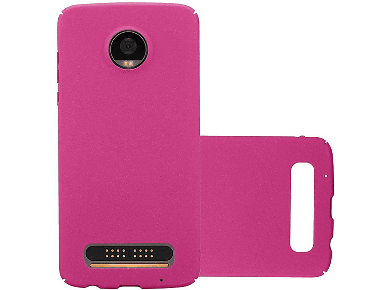 Housse 360° En Liège Flip Pour Motorola Moto Z2 Force - Protection Style Portefeuille - Neuf