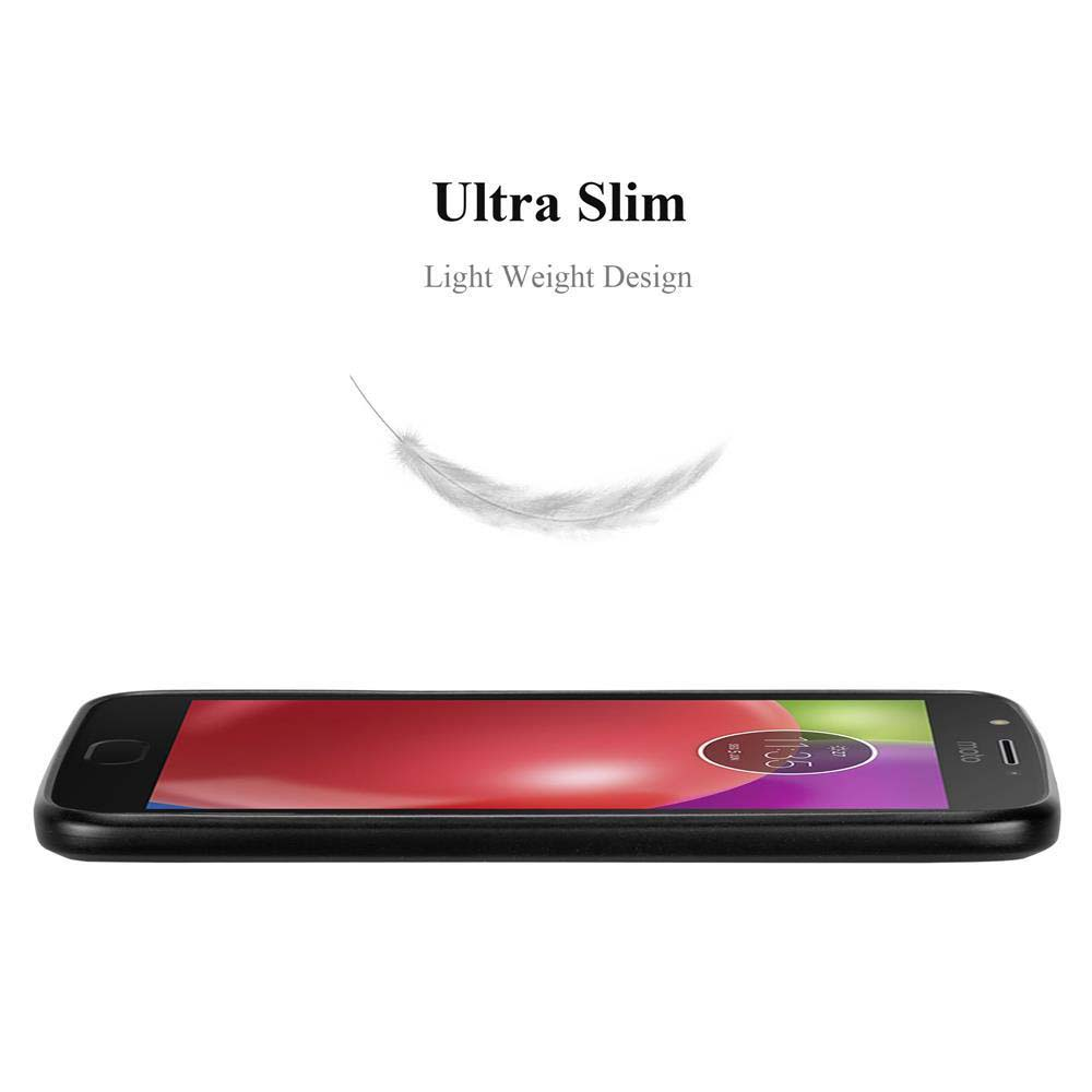 Custodia per telefono, design ultra sottile. Una piuma bianca è al centro superiore del telaio.