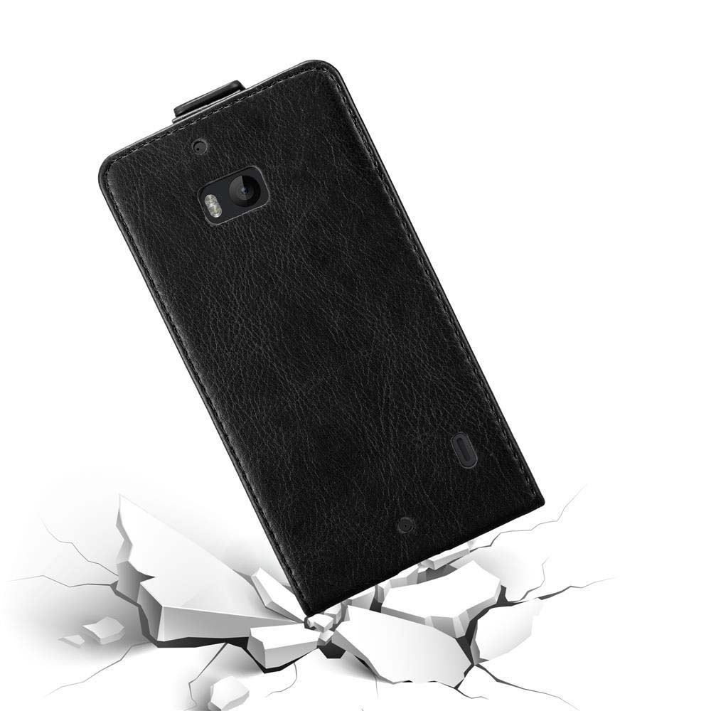 Eine schwarze Handyhülle, abgewinkelt, mit einem Telefonumriss. Die Hülle wird mit Rissen darunter gezeigt.