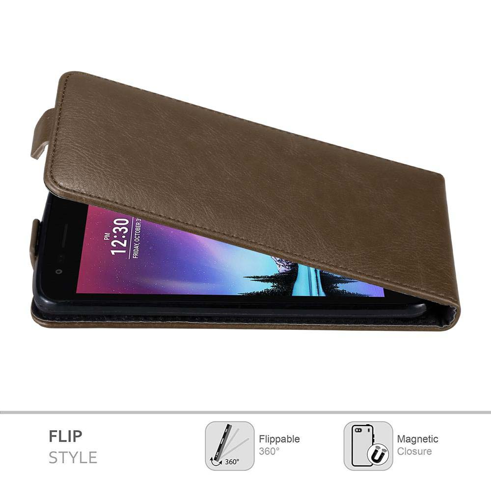 Custodia per telefono con telefono e stile flip.