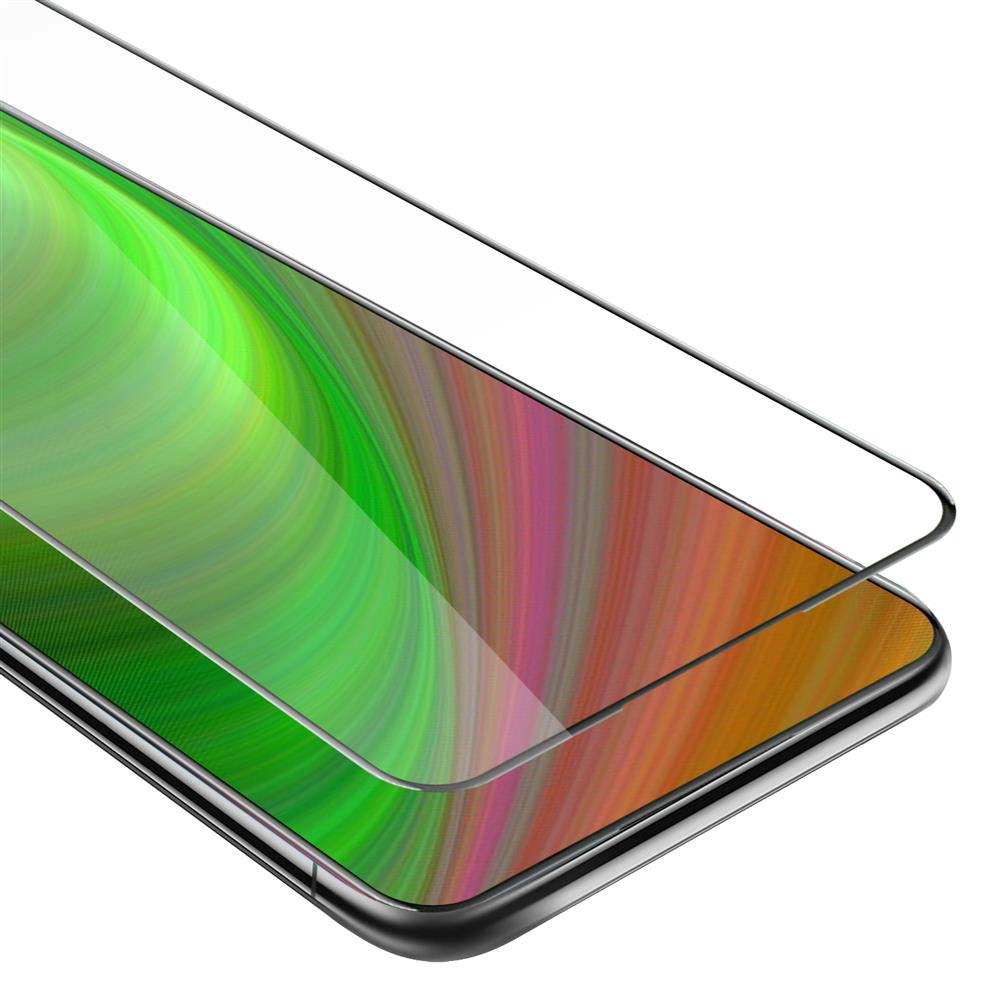 Proteggi schermo del telefono. Il proteggi schermo è trasparente e si trova sopra uno schermo del telefono.