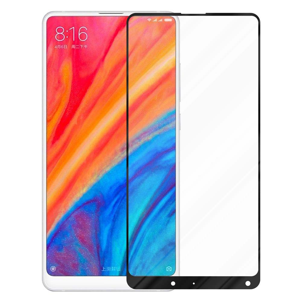 Schermo del telefono con protezione, ora visualizzata. Sfondo bianco e cornice superiore. Protezione schermo trasparente.