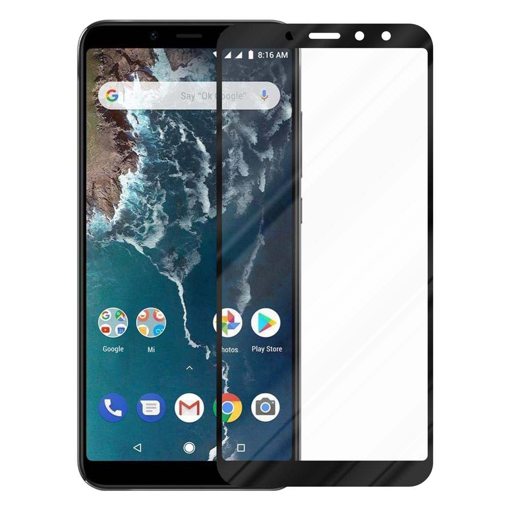 Telefono con protezione schermo applicata. Schermo del telefono visibile con icone delle app, la protezione lo copre parzialmente.