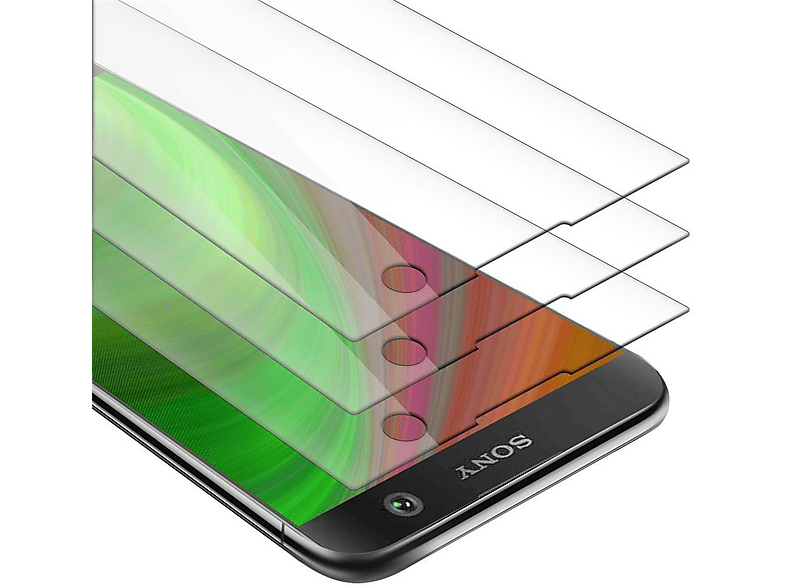 Cadorabo 3x Pellicola Protettiva compatibile con Sony Xperia