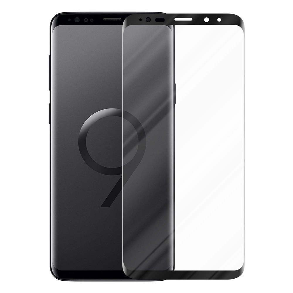Due telefoni. Uno mostra la parte anteriore del telefono e l'altro mostra la protezione dello schermo.