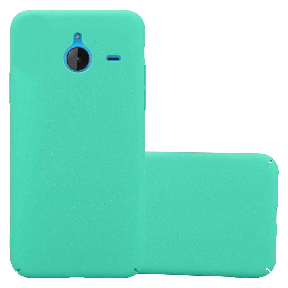 Funda de teléfono verde azulado con una cubierta desmontable a juego.
