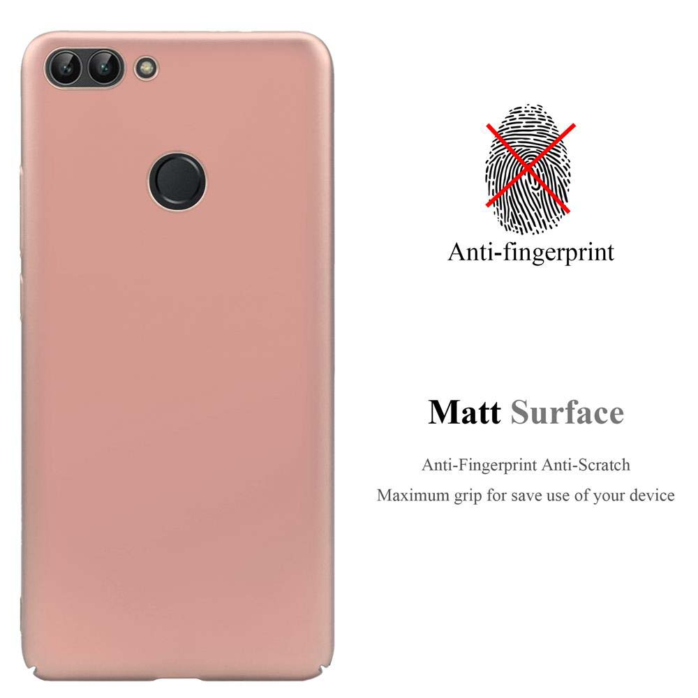 Una custodia per telefono rosa. La custodia ha una superficie liscia e ha caratteristiche anti-impronta e antigraffio.