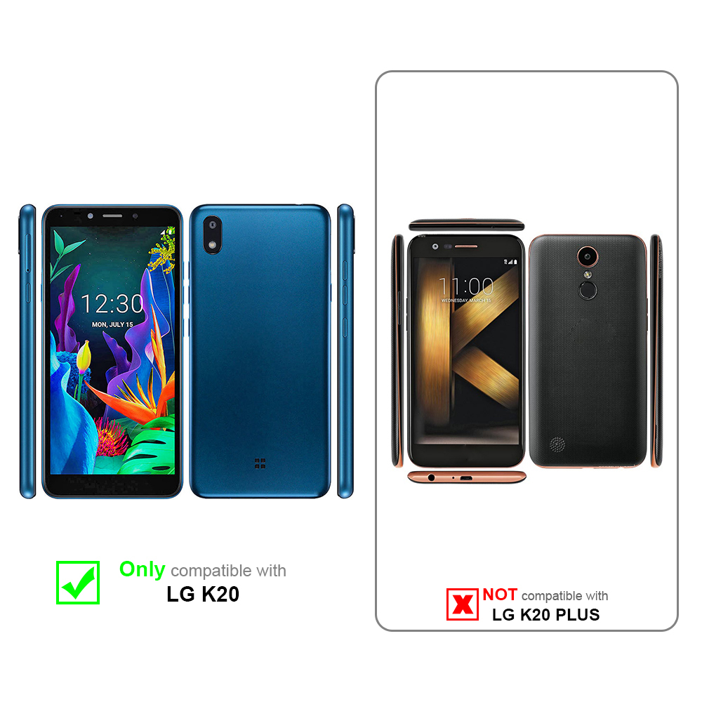 Due telefoni con design diversi, uno blu, uno nero, con un segno di spunta e una X.
