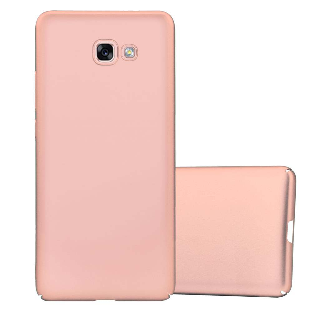 Custodia per telefono rosa. Vengono mostrate due custodie. Sfondo bianco. Le custodie hanno fori per la fotocamera.