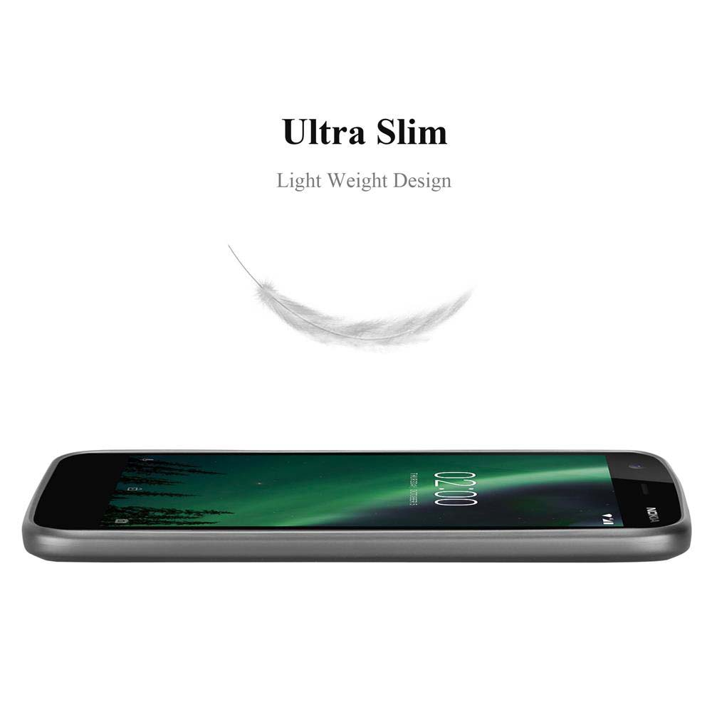Un telefono di lato. Uno sfondo verde. Una piuma fluttua sopra il telefono.