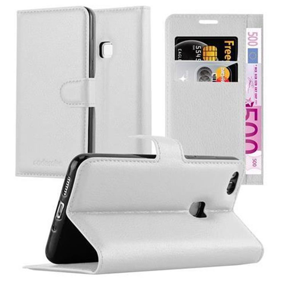 Custodia Libro Cadorabo Per Huawei P40 – Portafoglio Rossa Con Vani E Chiusura Magnetica