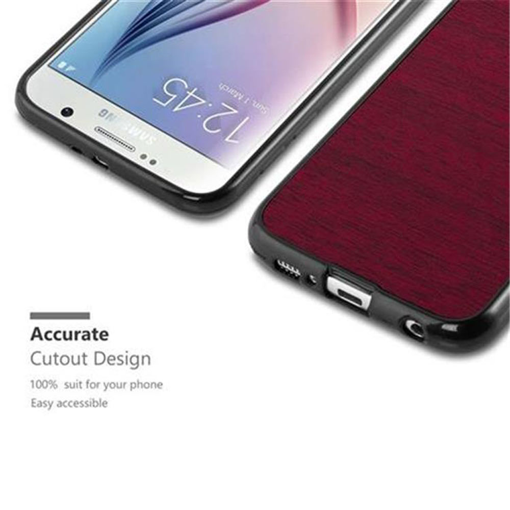 Handyhülle mit Telefon. Text: Präzises Ausschnittdesign. 100% passend für Ihr Telefon. Leicht zugänglich.