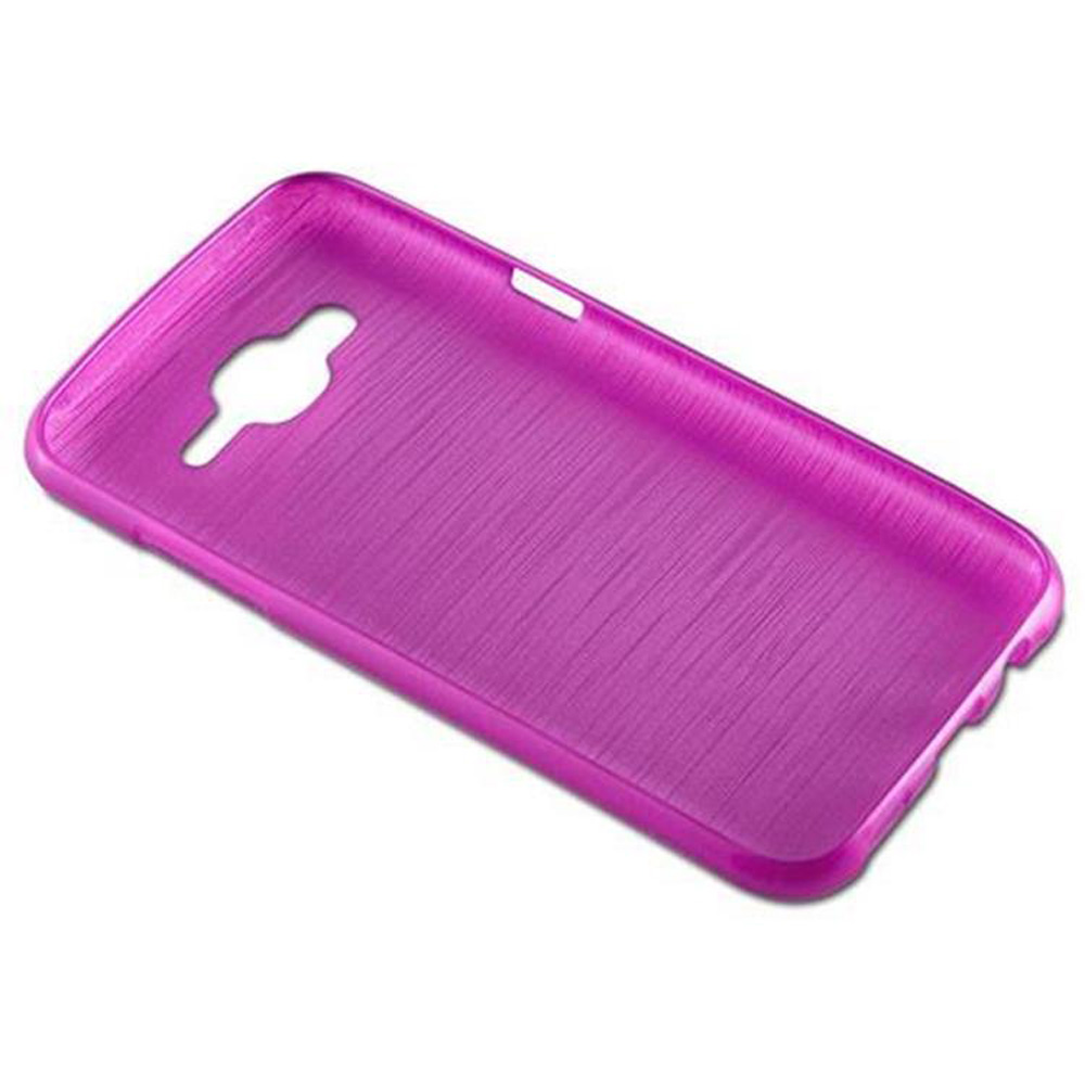 Pinke Handyhülle, Rückansicht.