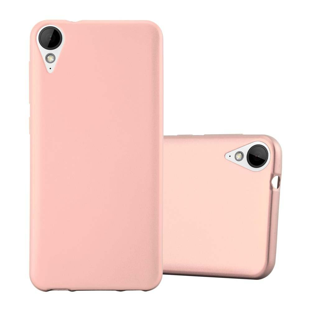Dos fundas rosas para teléfono. Una vertical, otra tumbada sobre fondo blanco.