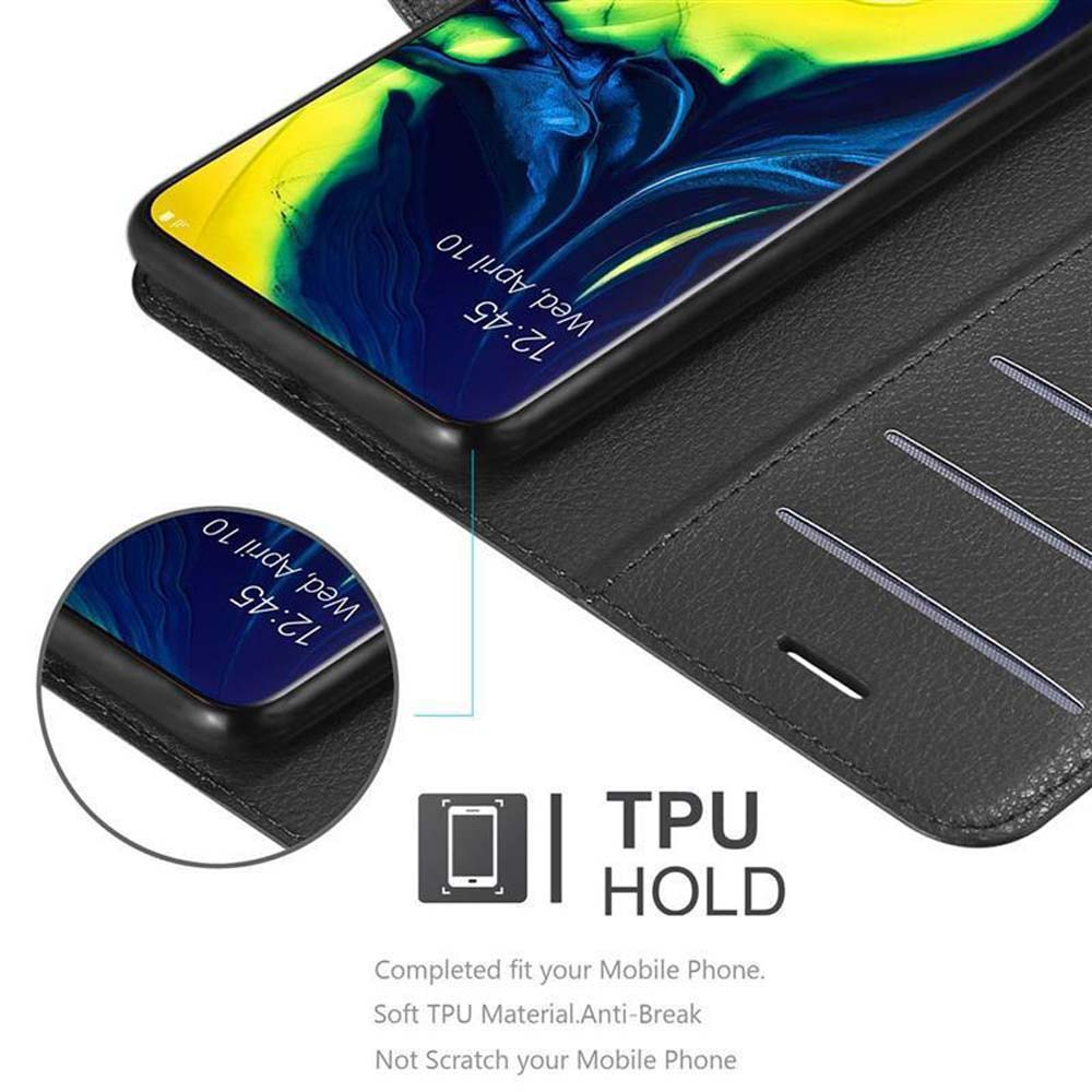 Telefono con un'etichetta TPU HOLD, che mostra lo schermo e i dettagli sulla protezione del telefono.