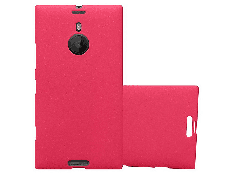 Cadorabo Custodia In Silicone TPU Per Nokia Lumia 1520 - Cover Morbida Frost Rosso, Sottile 1,2mm, Antiurto E Antigraffio, Protezione Bordo Rialzato