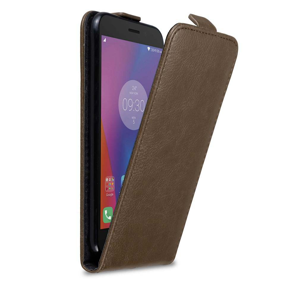 Cadorabo Custodia Flip Per Lenovo K6 / K6 Power, Colore Rosso Mela, Con Chiusura Magnetica