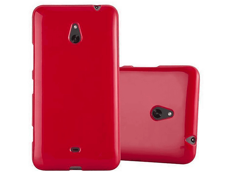 Cadorabo Custodia Jelly Per Nokia Lumia 625 – Cover Morbida In Silicone TPU Verde – Ultrasottile Antiurto Con Bordo Rialzato