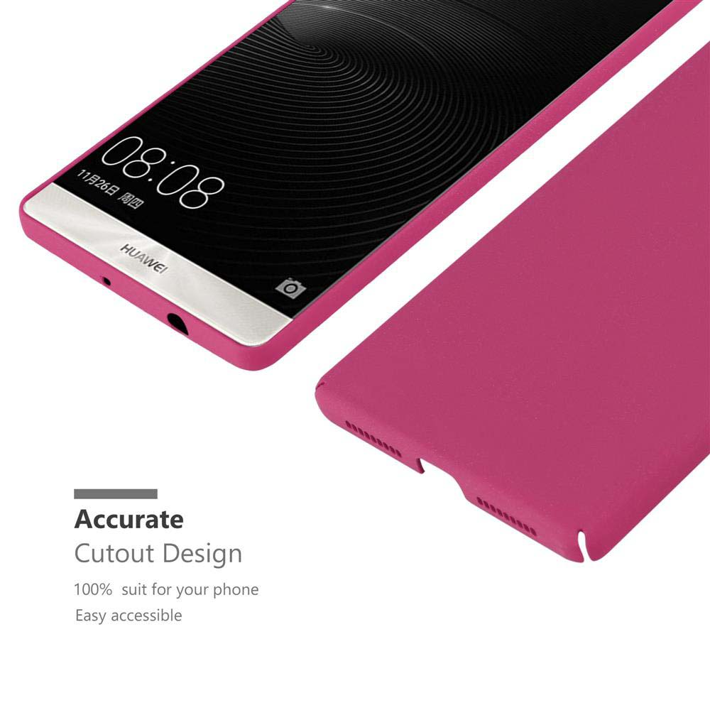 Ein rosa Telefon und eine Hülle. Das Telefon zeigt 08:08 an. Die Hülle ist passend rosa.
