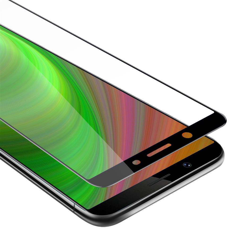 Protezione schermo del telefono. Il telefono è posizionato sul protettore.