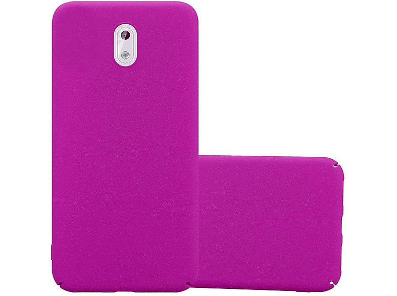 Cadorabo Custodia Rigida Per Nokia 3 (2017) - Frosty Rosa - Cover Sottile Antiurto Con Bordi Rialzati
