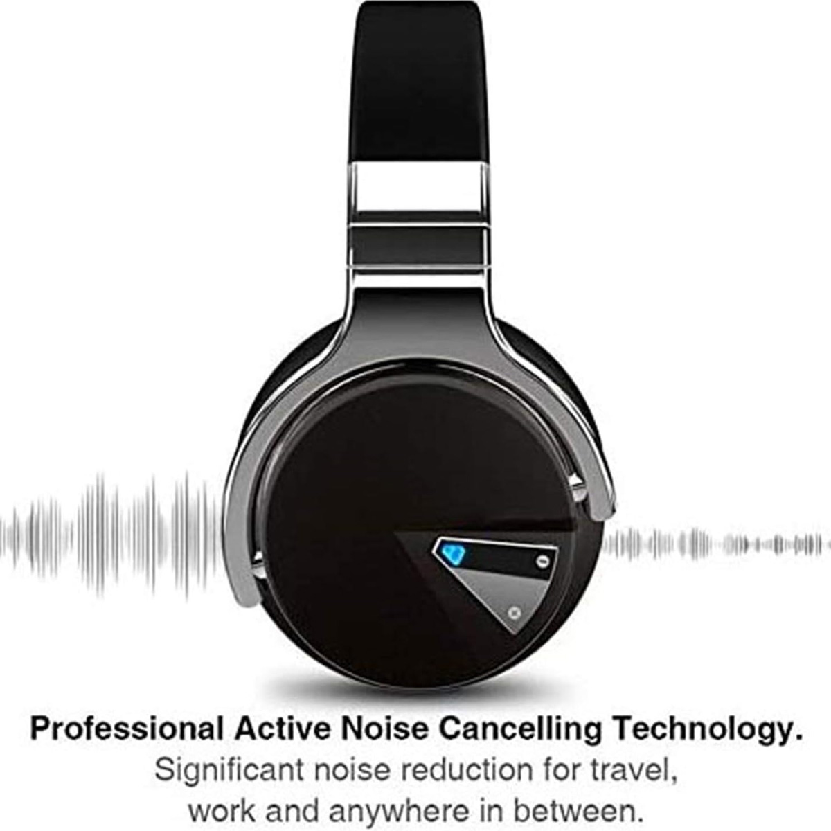 JEDBESETZT ANC, Over-ear Bluetooth Kopfhörer Schwarz