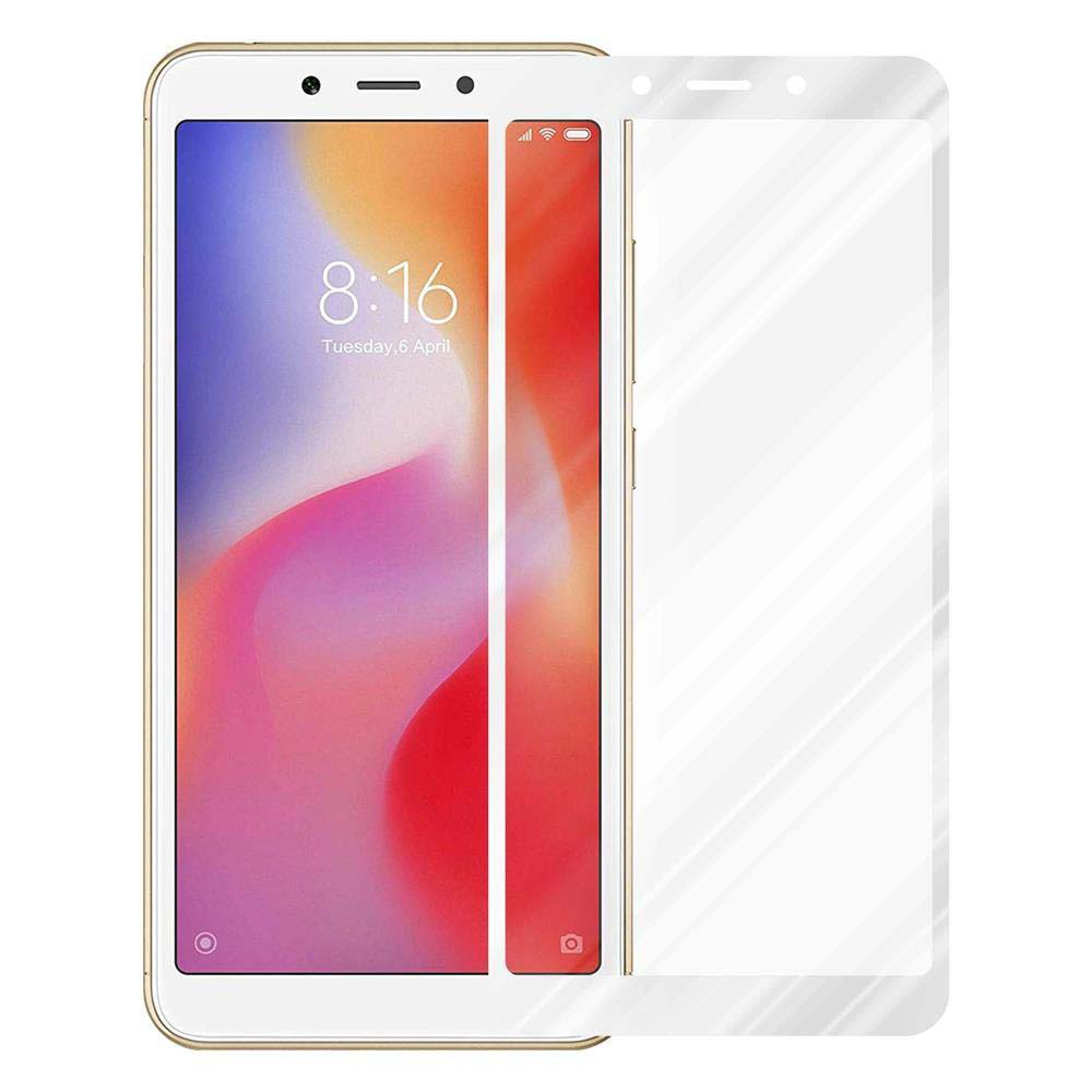 Un telefono con una protezione per lo schermo. Mostra l'ora e la data sullo schermo.