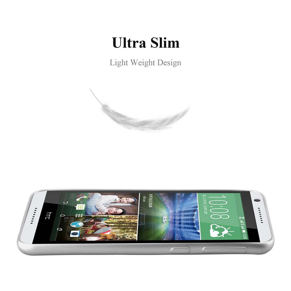 Ein Telefon mit einer Feder. Das Telefon zeigt Apps. Text: Ultra Slim, Leichtes Design.