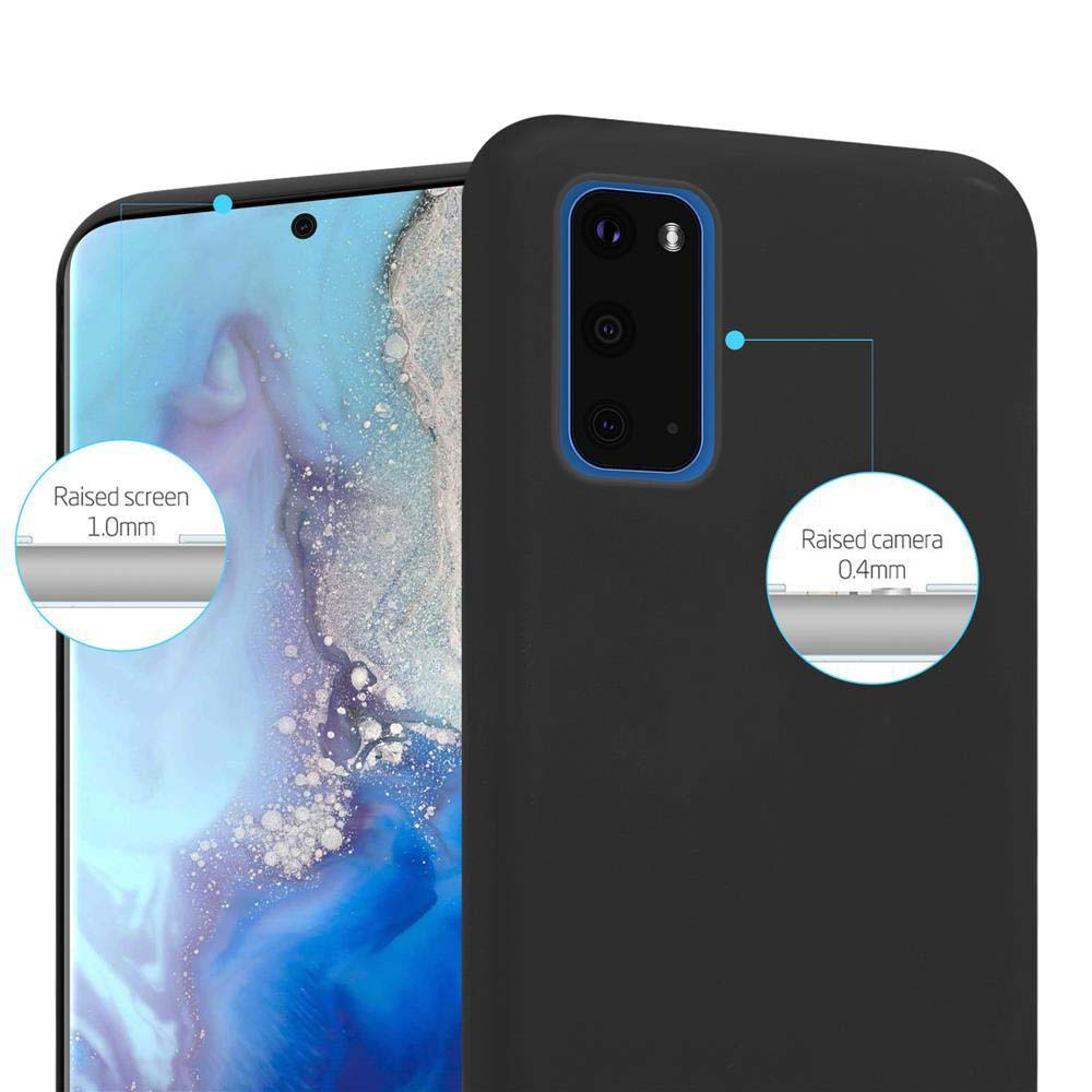 Due telefoni, uno nero con schermo e fotocamera rialzati e uno che mostra lo schermo.