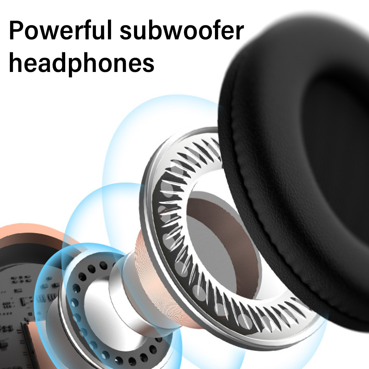 JEDBESETZT Kabellose, Over-ear Bluetooth Kopfhörer Blau